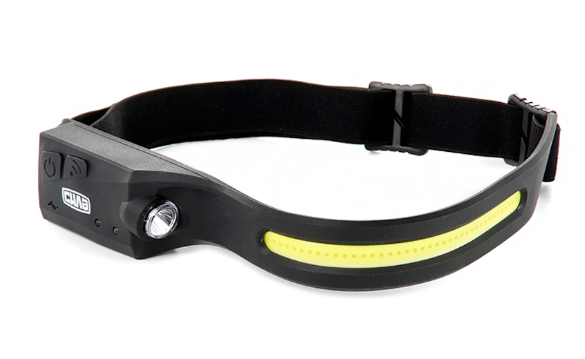 Фонарь налобный Сила 350Lm 1200 mAh Li-ion универсальный с сенсором (82871/900514)