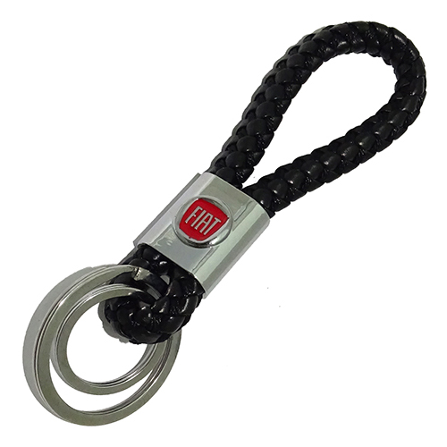 Брелок косичка Fiat Черный (111388)