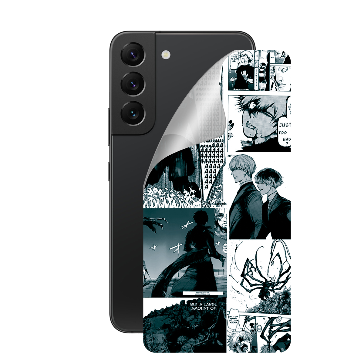 Защитная виниловая пленка Print Armor на корпус смартфона Samsung Galaxy S22 Ultra 5G (PF2-P02CSM-001-085)