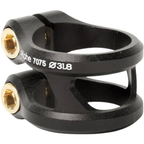 Зажим Ethic Sylphe Double Clamp 31,8 Black (11563)