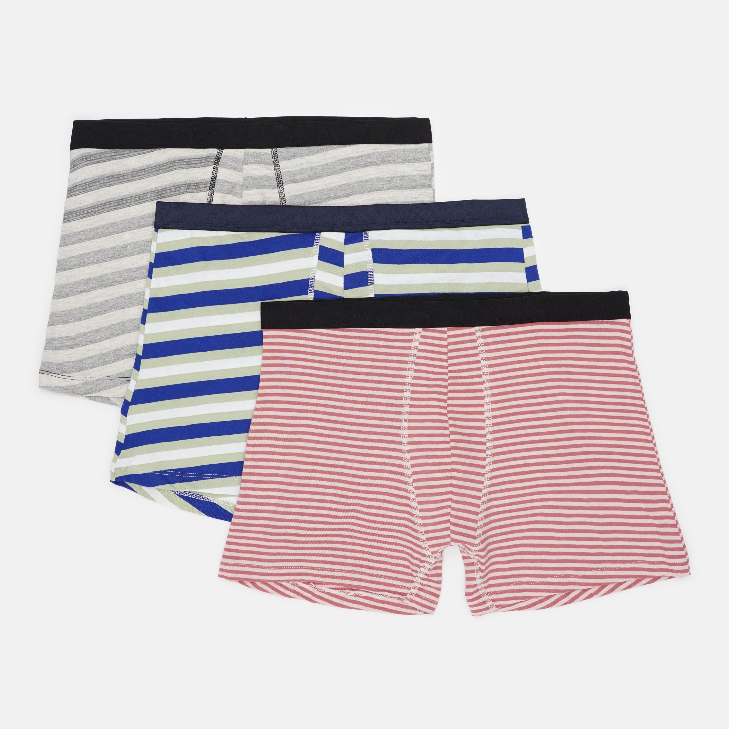 Труси Basic Collection 3 шт. M Синьо-зелений/Рожевий (14380928542)