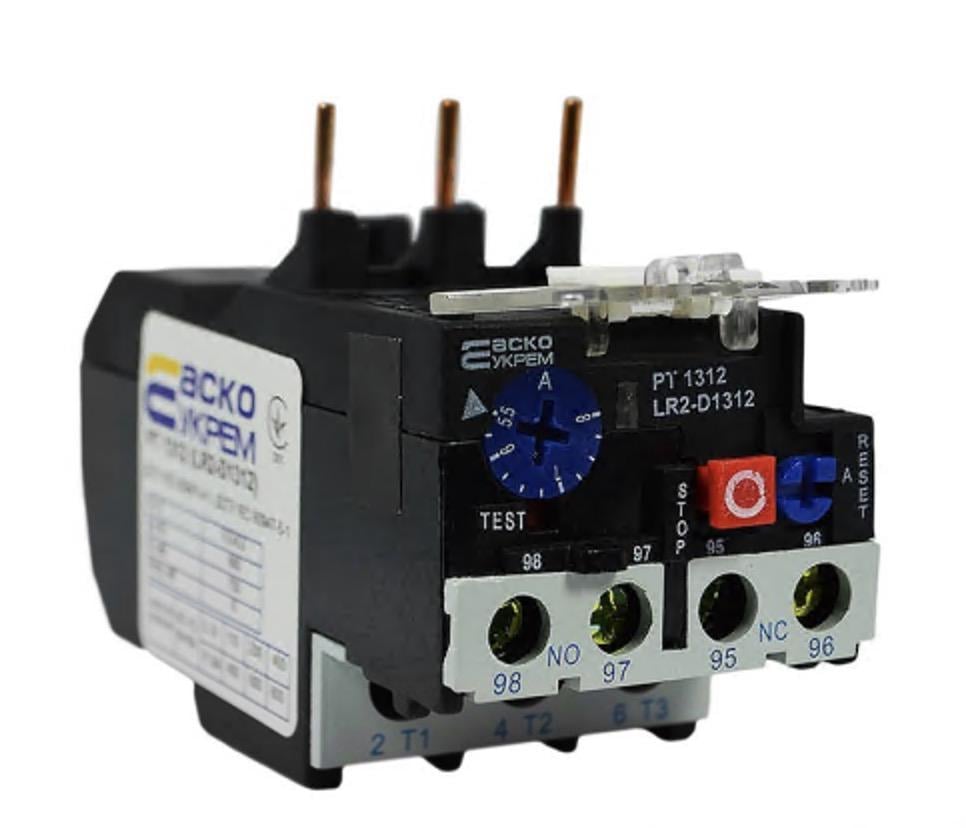 Реле тепловое АСКО-УКРЕМ PT 1312 5,5-8А (27871857)