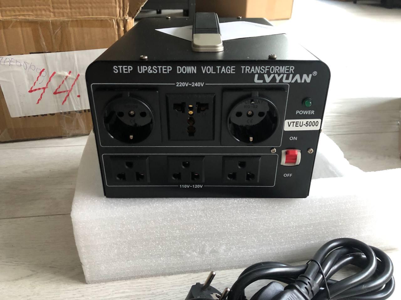 Перетворювач напруги Lvyuan 110/220 V (VTEU-5000) - фото 5