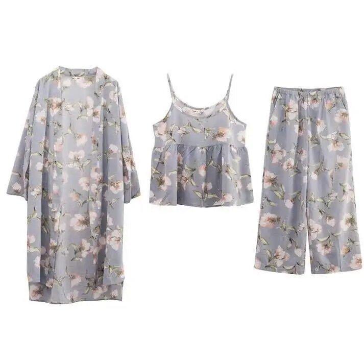 Женская пижама Wellamart из 3 пр. XL р. 48 (7143-0003)