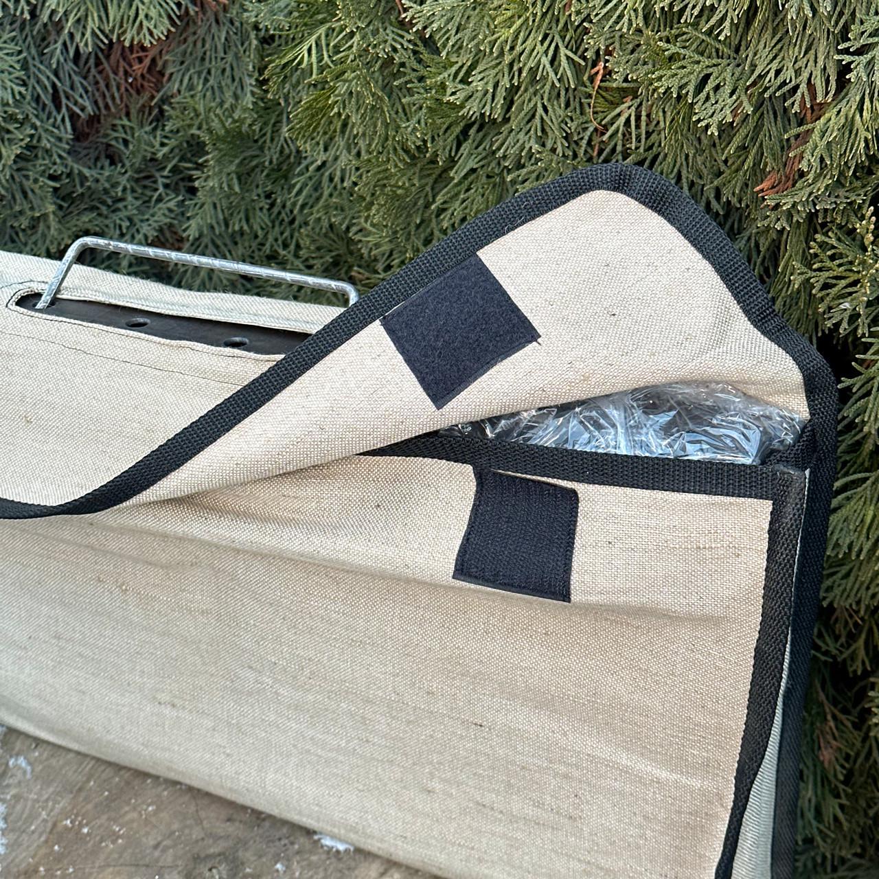 Чехол Metalzavod для мангала Пегас на 10 шампуров 28х54х6 см Белый (CHHL-MV10-WT) - фото 4