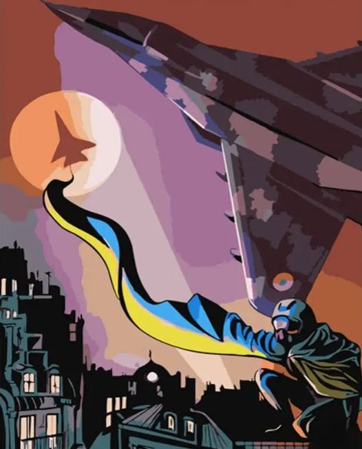 Картина по номерам Strateg Герои Киева 40x50 см (GS728)