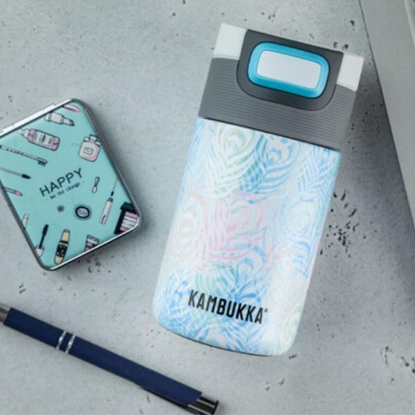 Термокружка Kambukka Etna 300 мл Peacock Голубой (11-01018) - фото 5 Термокружка Kambukka Etna 300 мл Peacock Голубой (11-01018) - фото 5