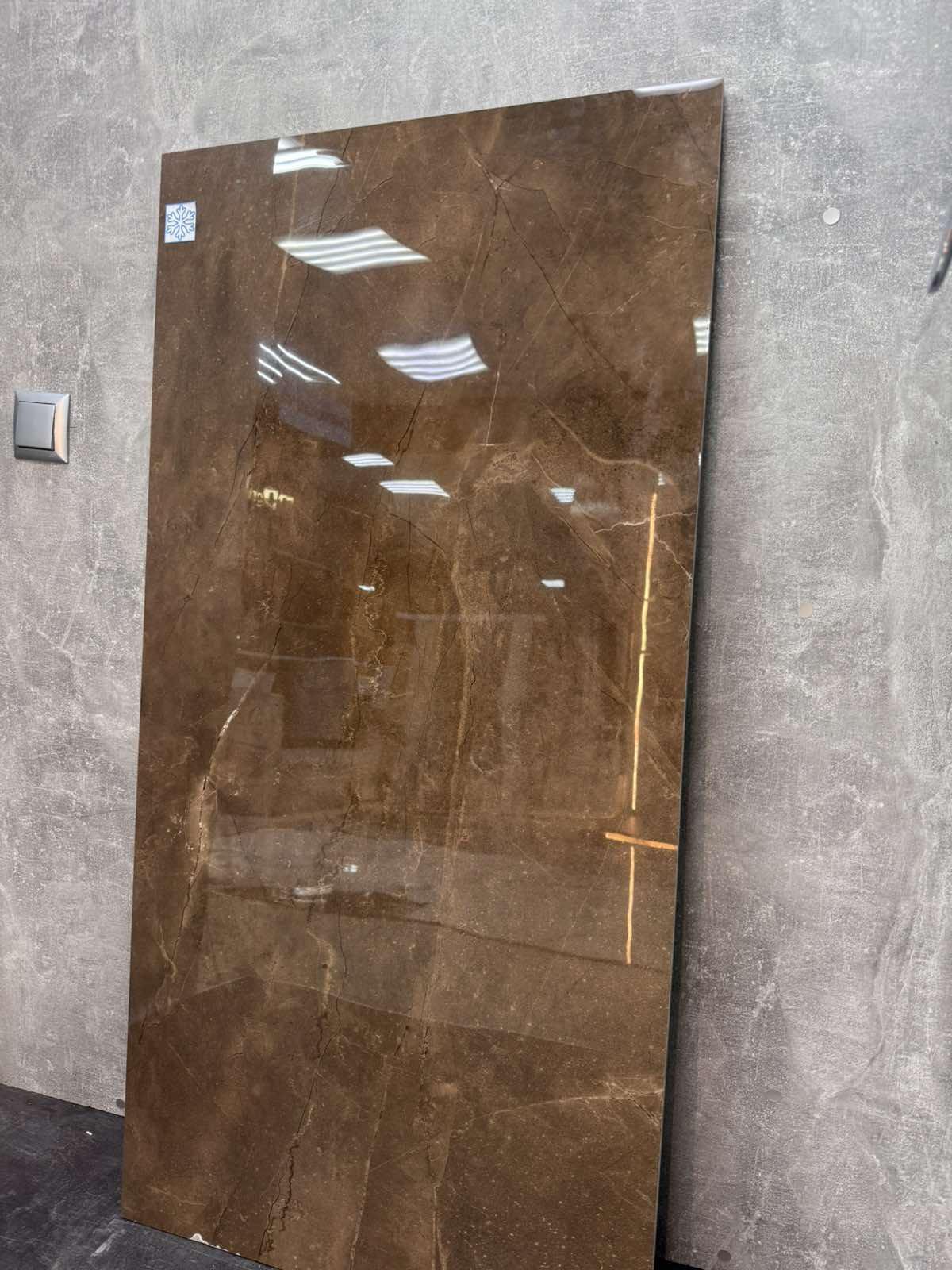 Керамогранитная плитка Marmo Brown 120х60 см (12231) - фото 8