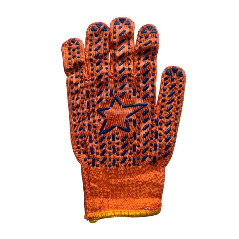 Рукавички трикотажні з ПВХ крапкою Ззірка 1 пара (MPH048498)