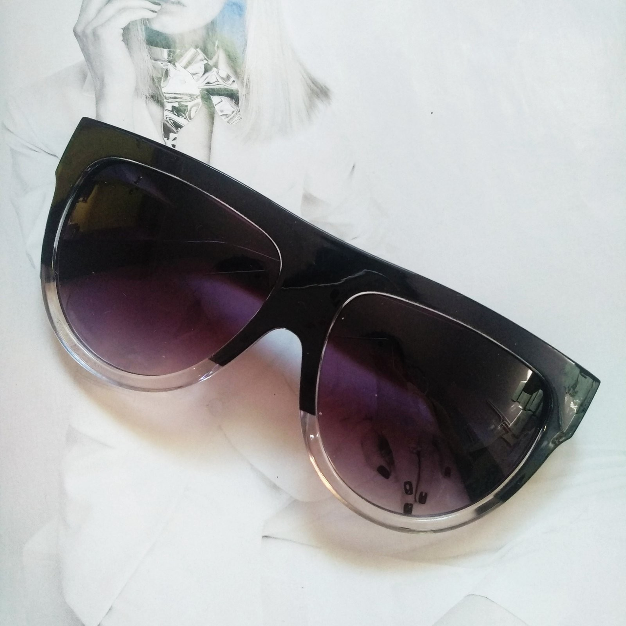 Солнцезащитные очки Черный с градиентом