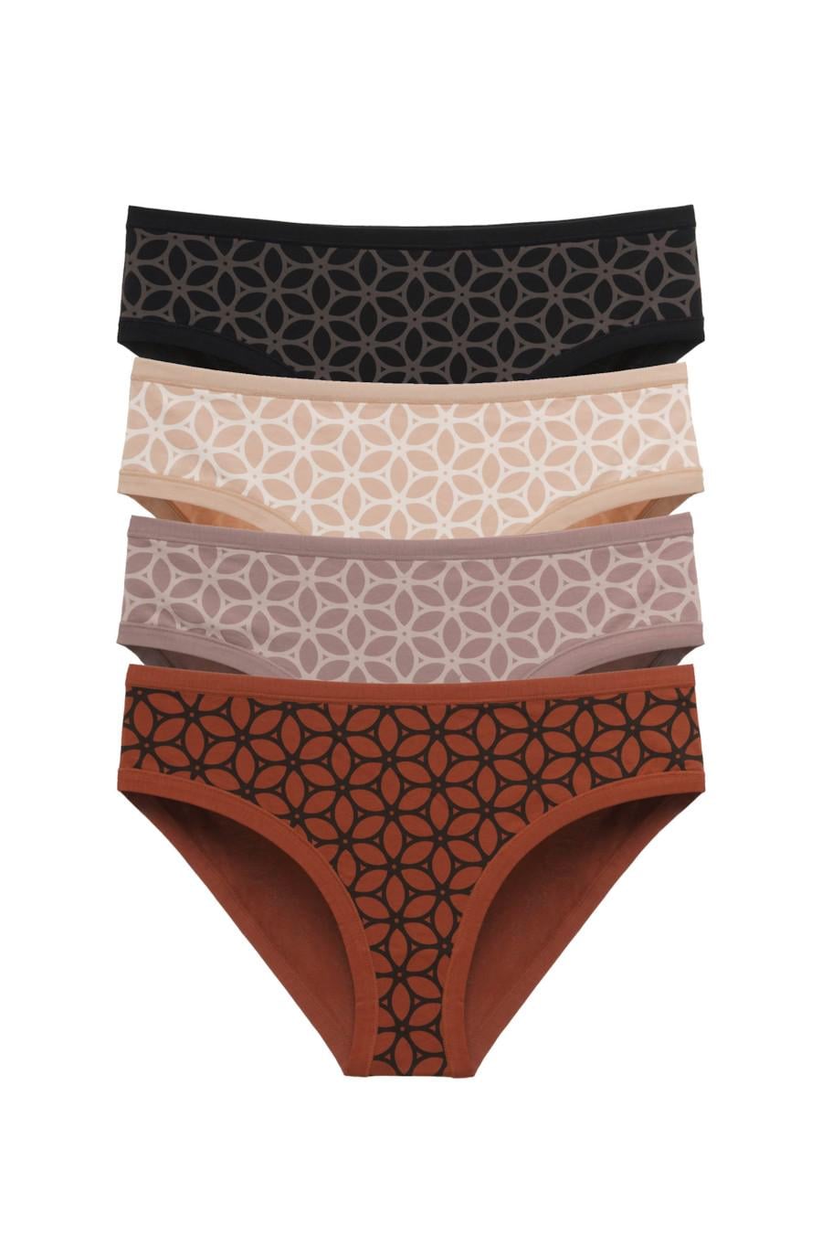 Трусики слип Anabel Arto р. 6/XXL 4 шт. Черный/Бежевый/Кофейный /Корица (35430/77107) Трусики слип Anabel Arto р. 6/XXL 4 шт. Черный/Бежевый/Кофейный /Корица (35430/77107)