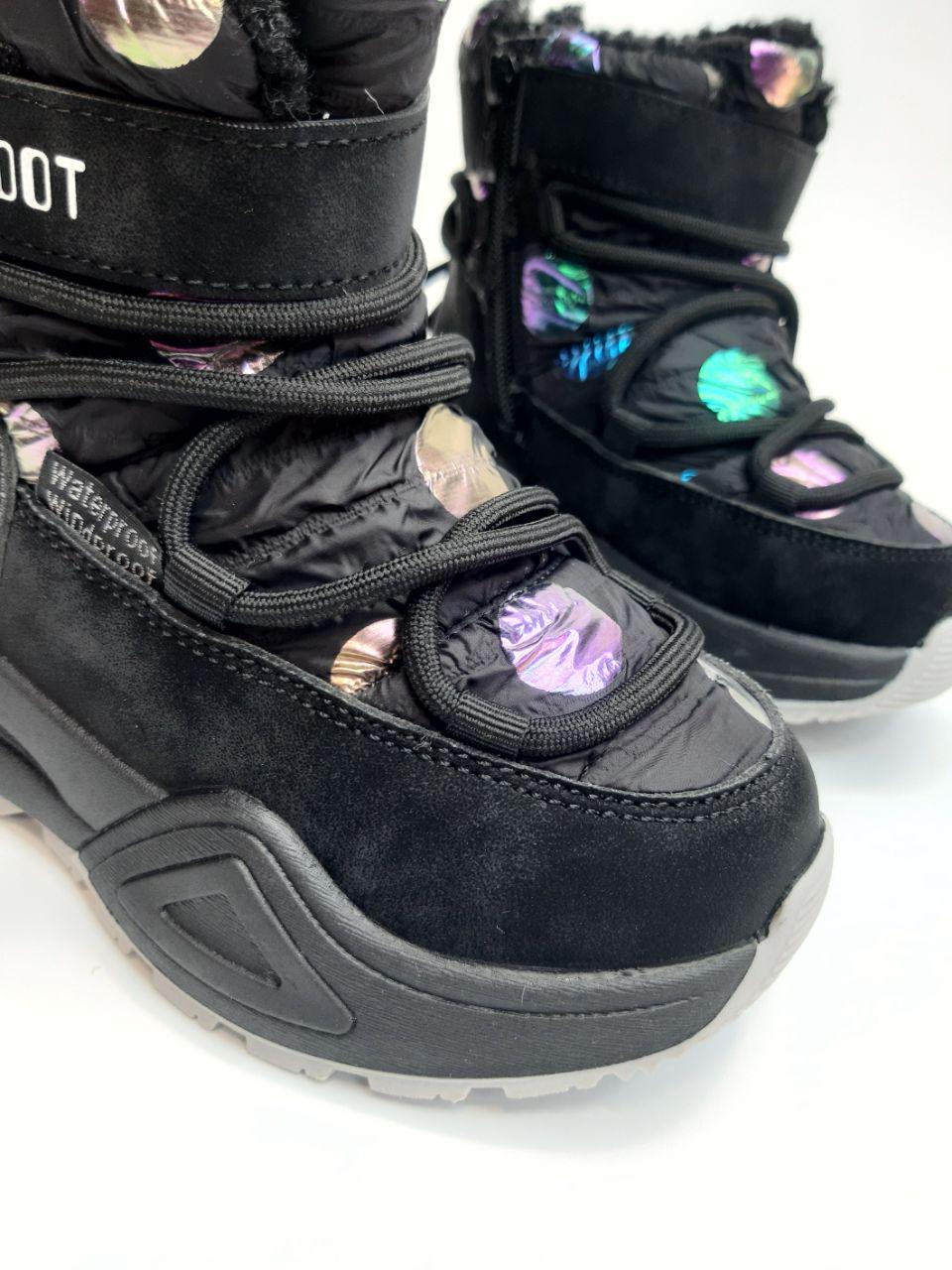 Черевики зимові TOM.M для дівчинки р. 29 18,9 см Чорний (11272 Е) - фото 5 Черевики зимові TOM.M для дівчинки р. 29 18,9 см Чорний (11272 Е) - фото 5