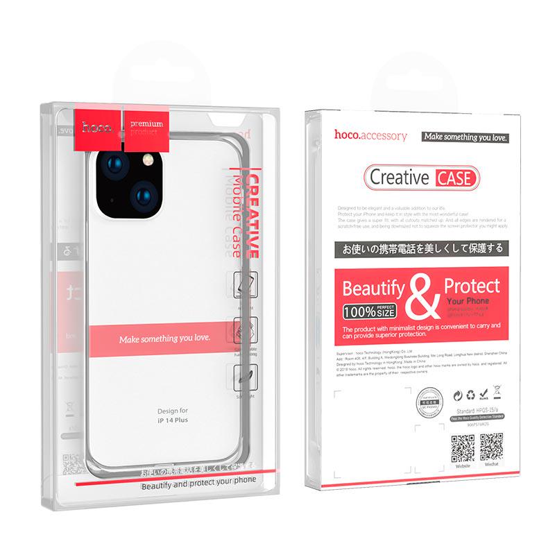 Чохол Hoco для iPhone 14 Max Light Series TPU Case (5ccc6673) - фото 6