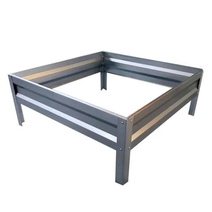 Грядка оцинкованная SIMBUD 0,45 мм 1х1х0,2 м (498763)