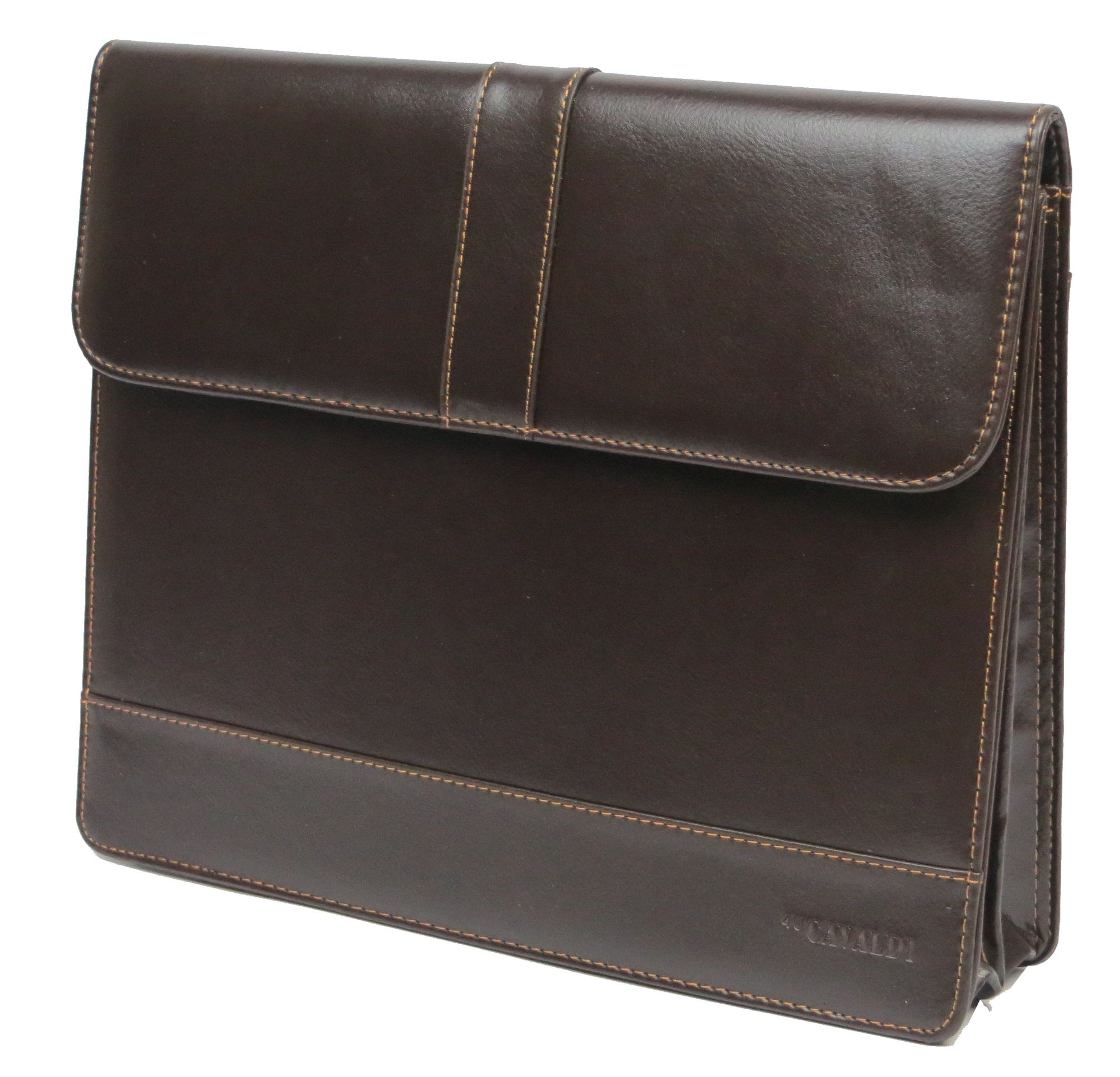 Папка деловая  4U Cavaldi из экокожи Коричневый (PB0805 brown)