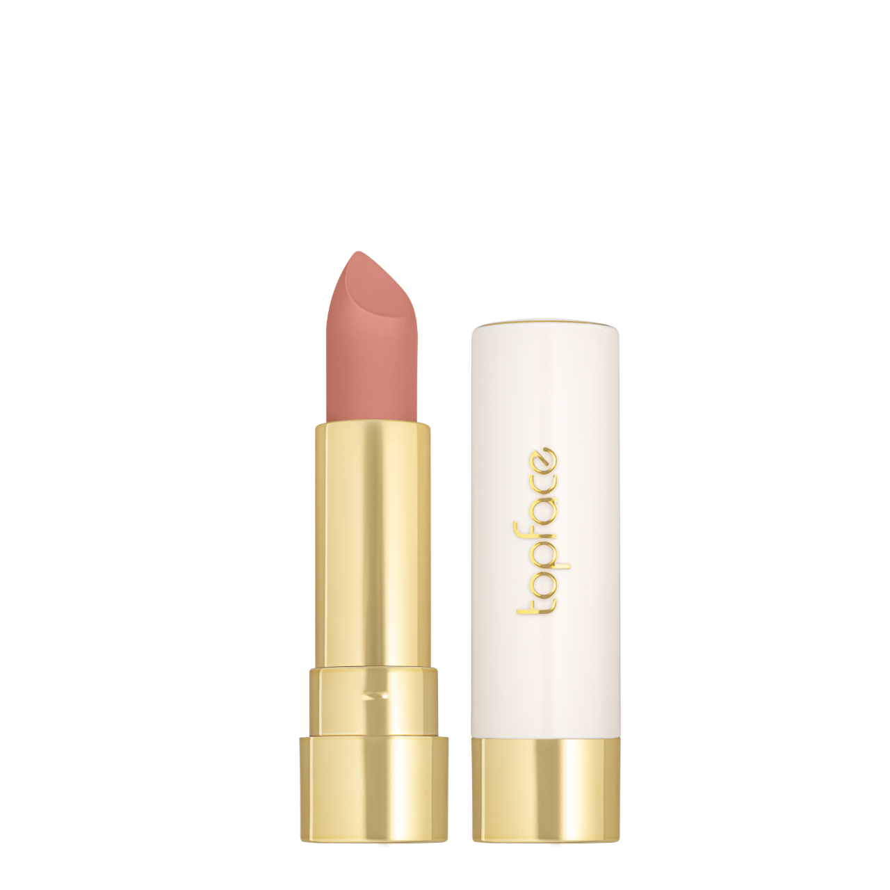 Помада для губ матовая topface ProHD Rich Matte Lipstick PT159 001 Peach Nude Светлый персиковый