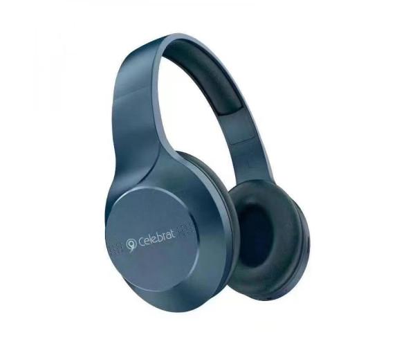 Наушники-гарнитура стерео Celebrat A27 Bluetooth Blue