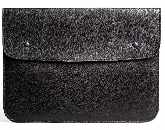 Чехол-конверт Gmakin Case for MacBook Air/ MacBook Pro 13 Leather Black - фото 3