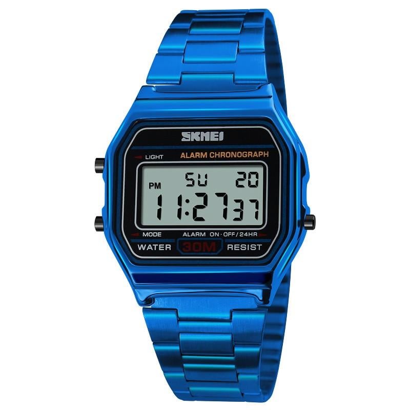 Годинник наручний чоловічий Skmei 1123 1123BU Blue (12316)