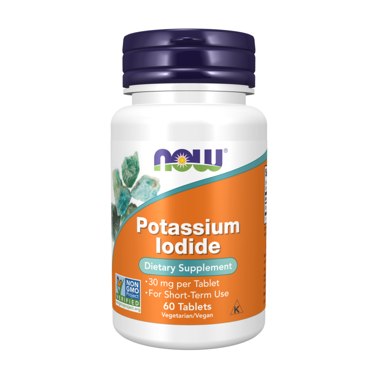 Йодид калію Now Foods Potassium Iodide 30 мг 60 таб. (CO003446)