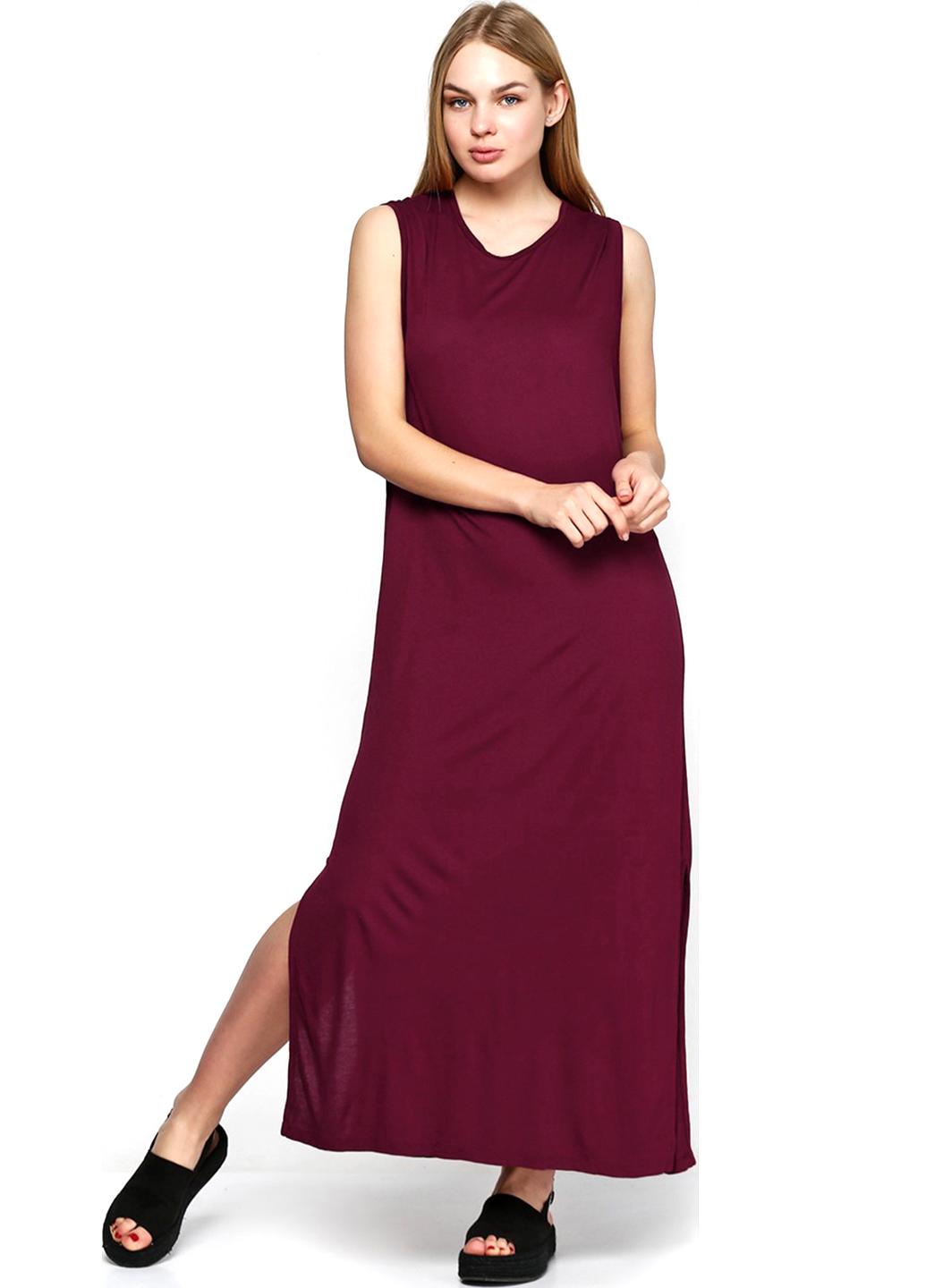 Сукня H&M XS Бордовий (3327444b33)