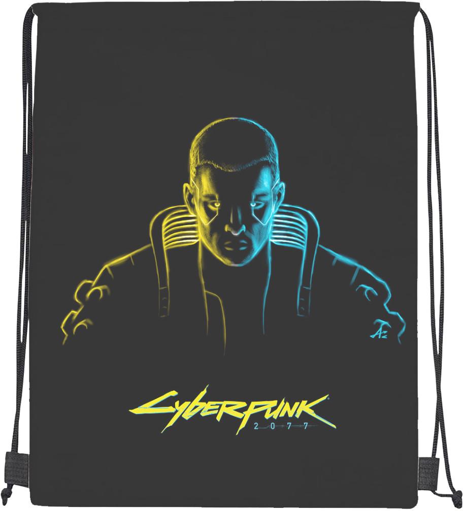 Мішок спортивний Cyberpunk 2077 2 (20298164)