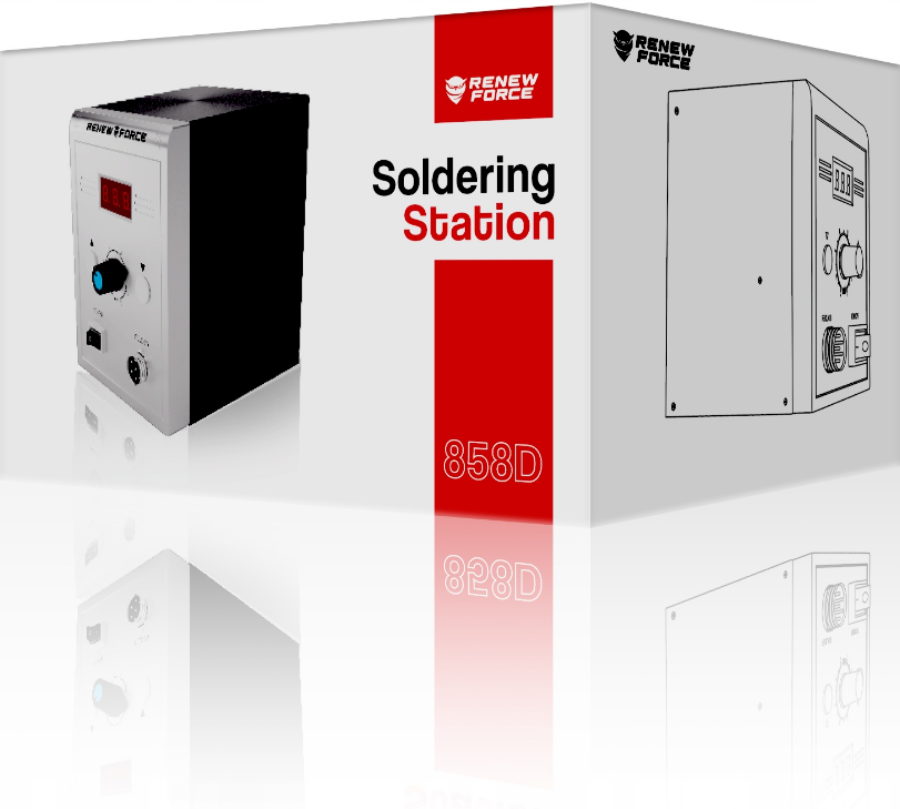 Паяльна станція Renew Force 700 Вт - фото 4 Паяльна станція Renew Force 700 Вт - фото 4