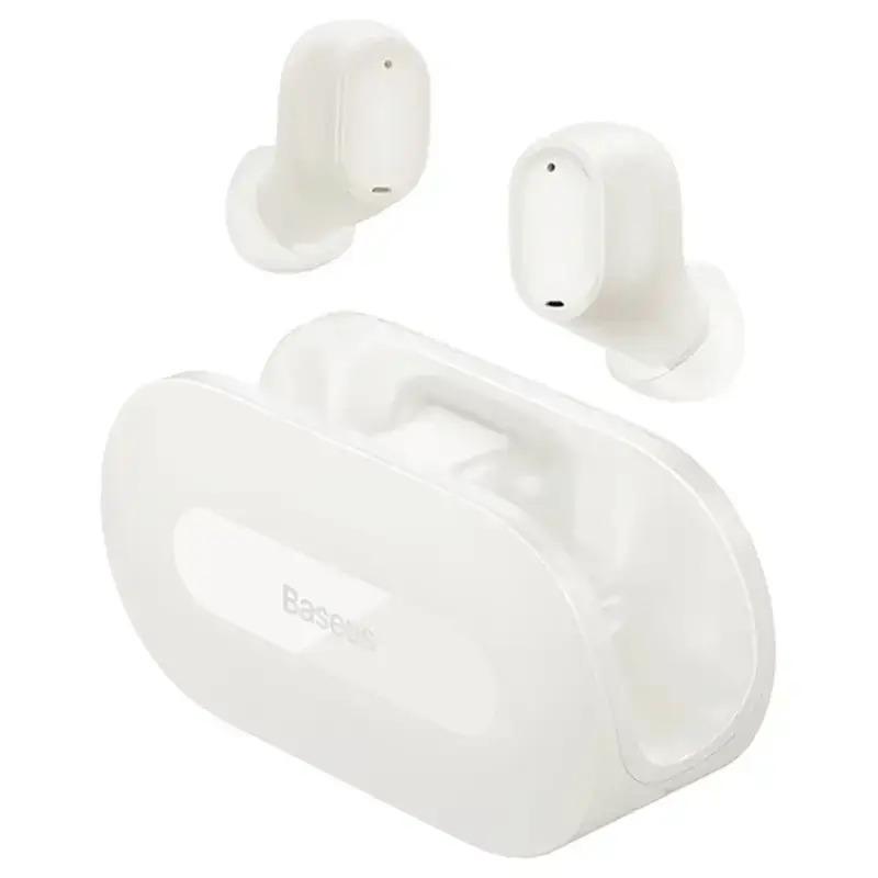 Наушники беспроводные BASEUS Bowie EZ10 TWS Bluetooth 5.3 HiFi 0.06' DLCC с низким уровнем задержки White (EZ063)