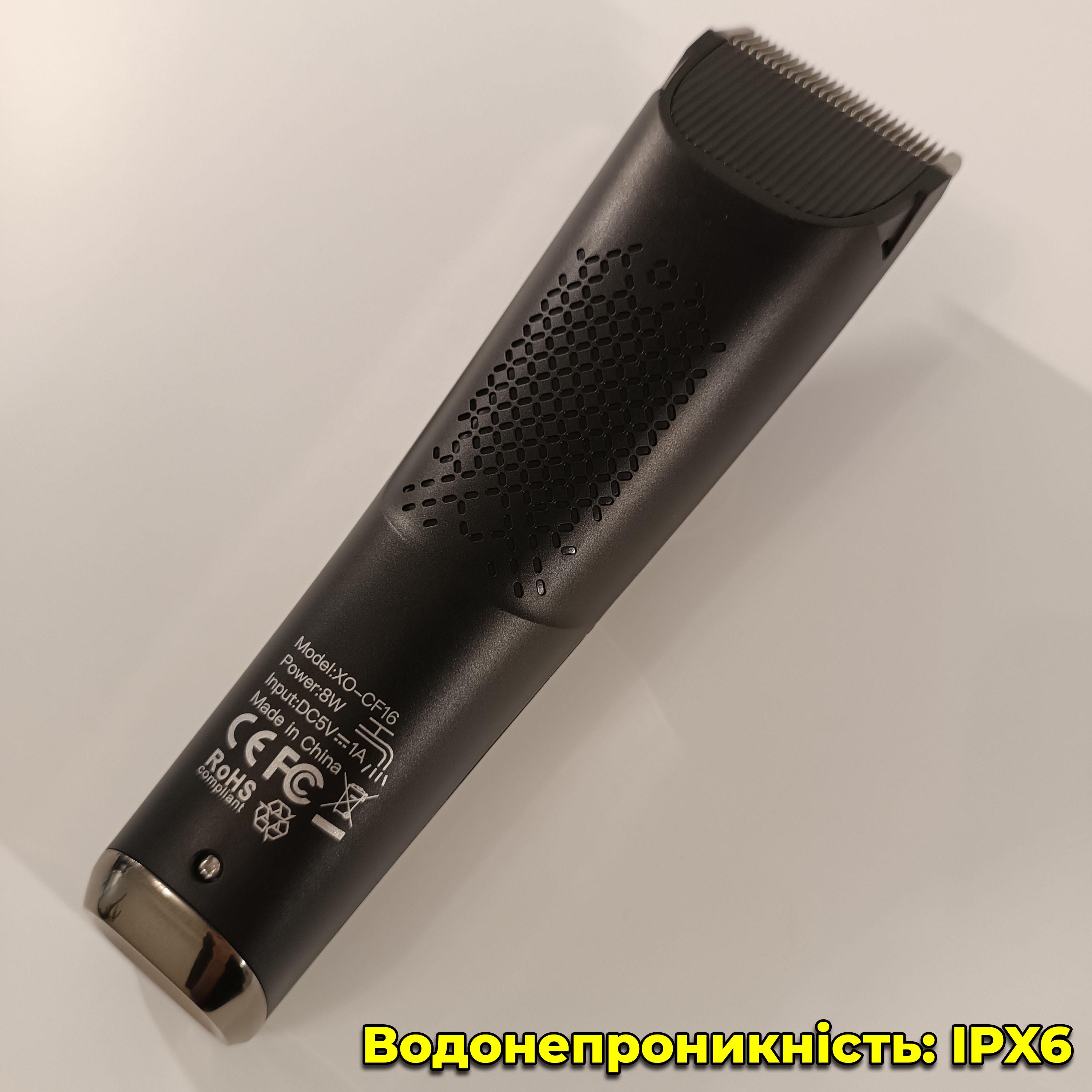 Машинка для стрижки Xo CF16 керамическое лезвие с титановым покрытием и 6 насадок (00094) - фото 6 Машинка для стрижки Xo CF16 керамическое лезвие с титановым покрытием и 6 насадок (00094) - фото 6
