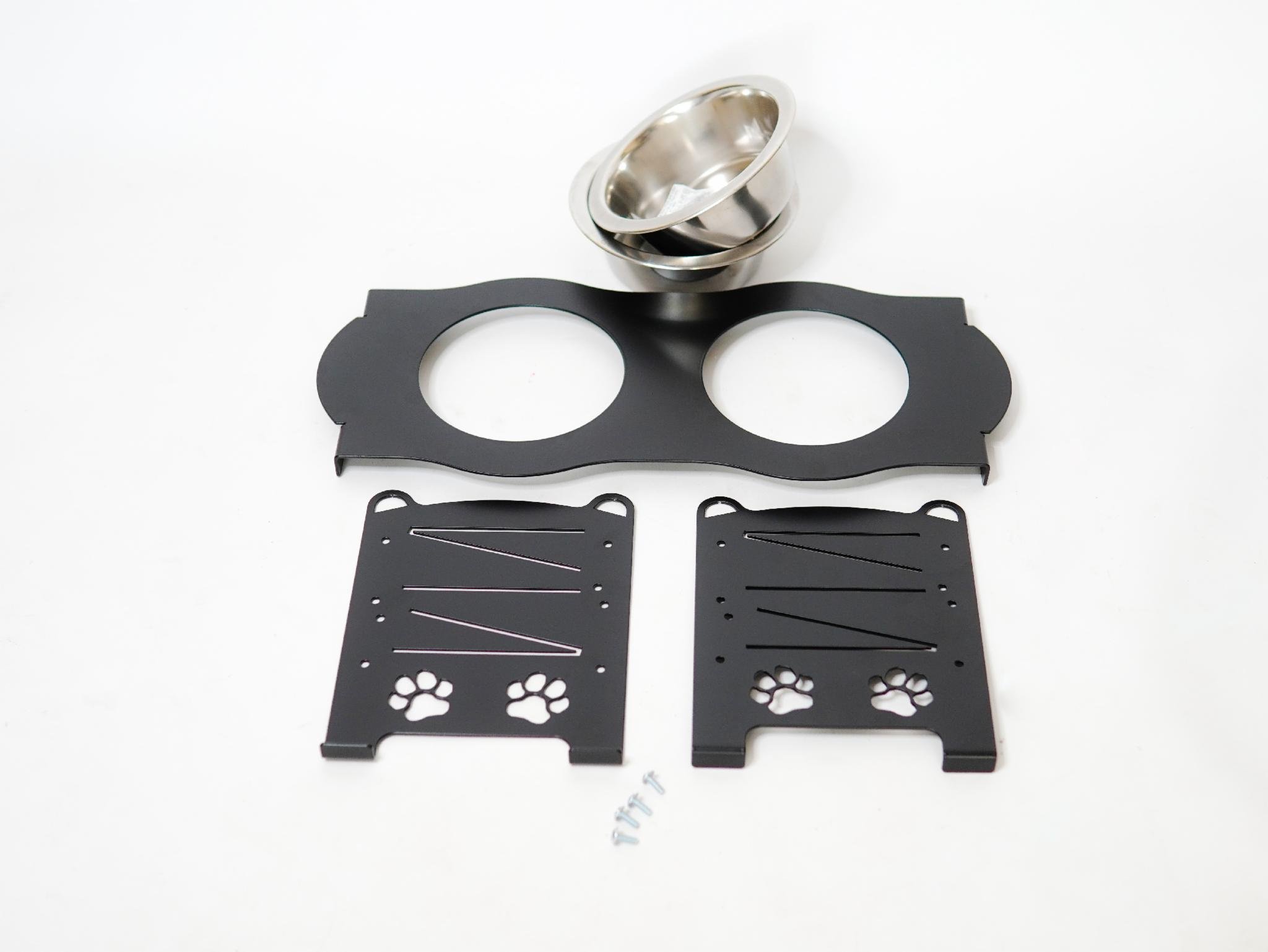 Кормушка для котов разборная-регулируемая 61-137 мм 0,45 л Черный (1024586к) - фото 7 Кормушка для котов разборная-регулируемая 61-137 мм 0,45 л Черный (1024586к) - фото 7