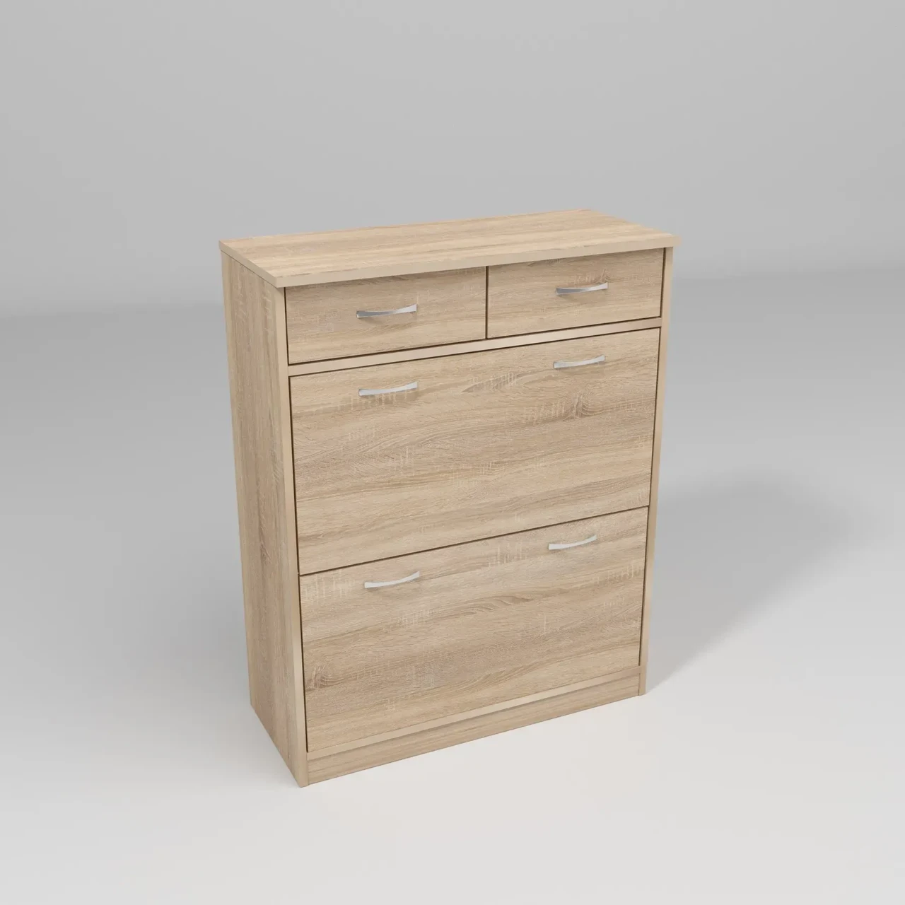 Тумба для обуви Kontinent No4 80х35х101 см Дуб Сонома (52402235) - фото 4 Тумба для обуви Kontinent No4 80х35х101 см Дуб Сонома (52402235) - фото 4