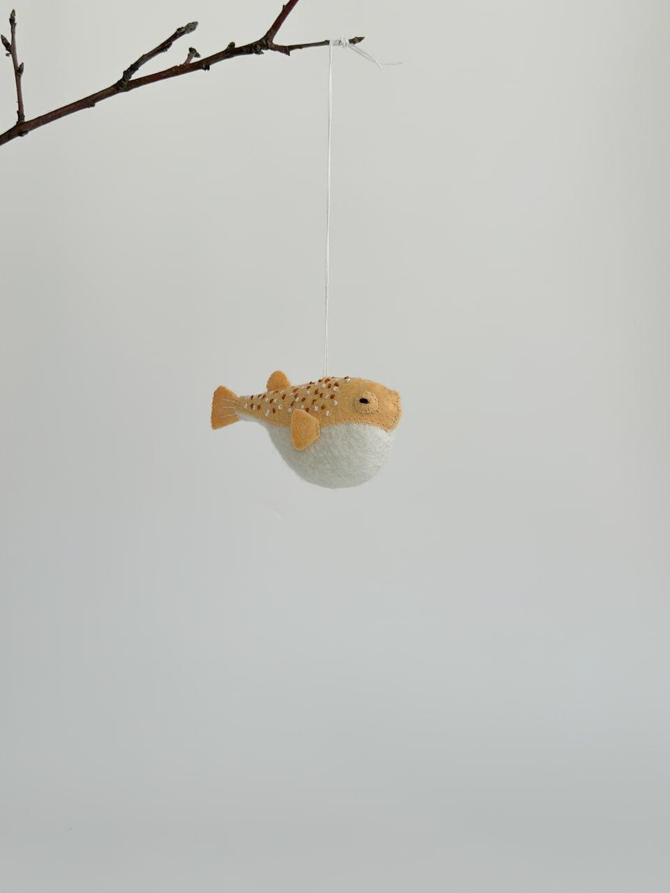 Мягкая игрушка Рыба фугу (29472356) - фото 6