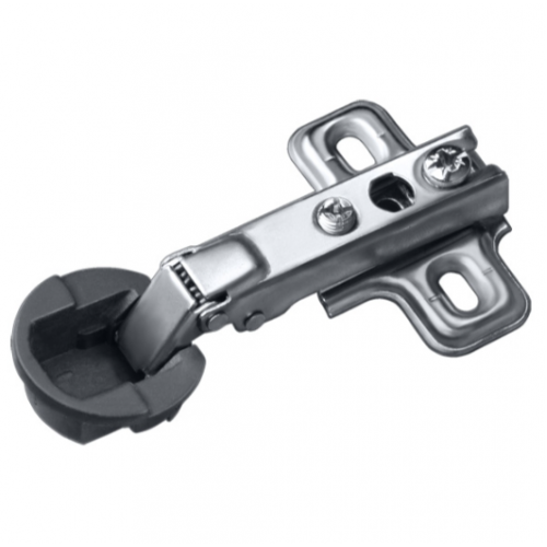 Петля мебельная накладная Muller для стекла 95° Slide-On D=26 мм (714551)