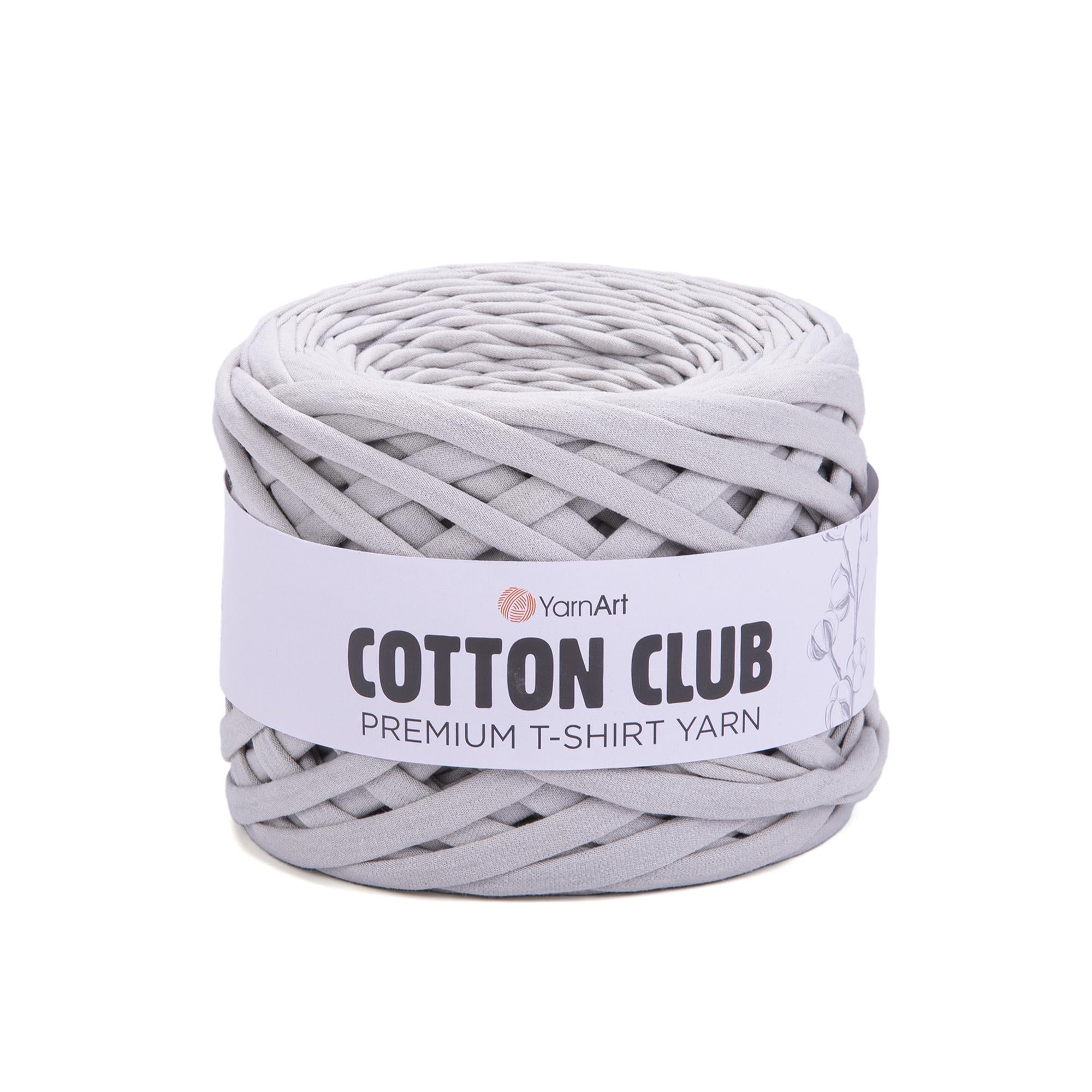 Пряжа YarnArt Cotton Club 7304 Серый (7530)