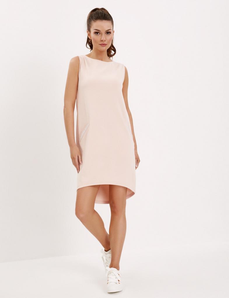 Плаття жіноче Diverse PREM 5 XS Світло-рожевий (5902598572493)