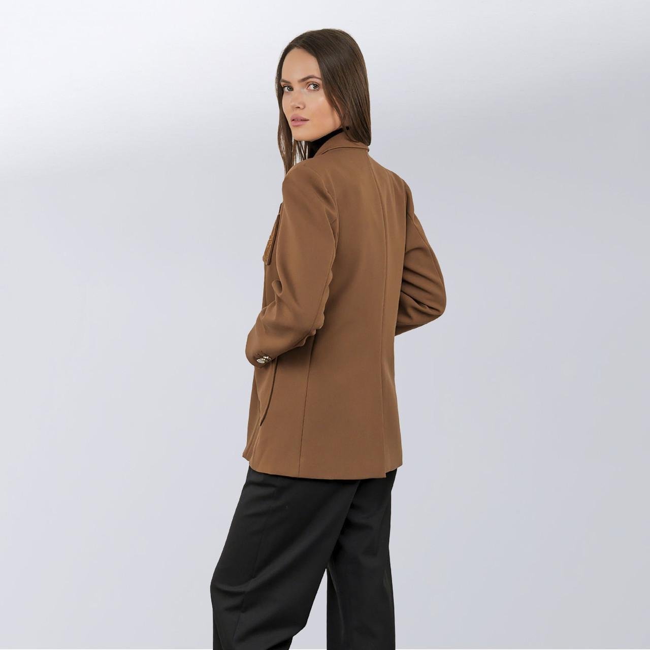 Жакет жіночий повсякденний Loewe S Коричневий (2797308239) - фото 4 Жакет жіночий повсякденний Loewe S Коричневий (2797308239) - фото 4