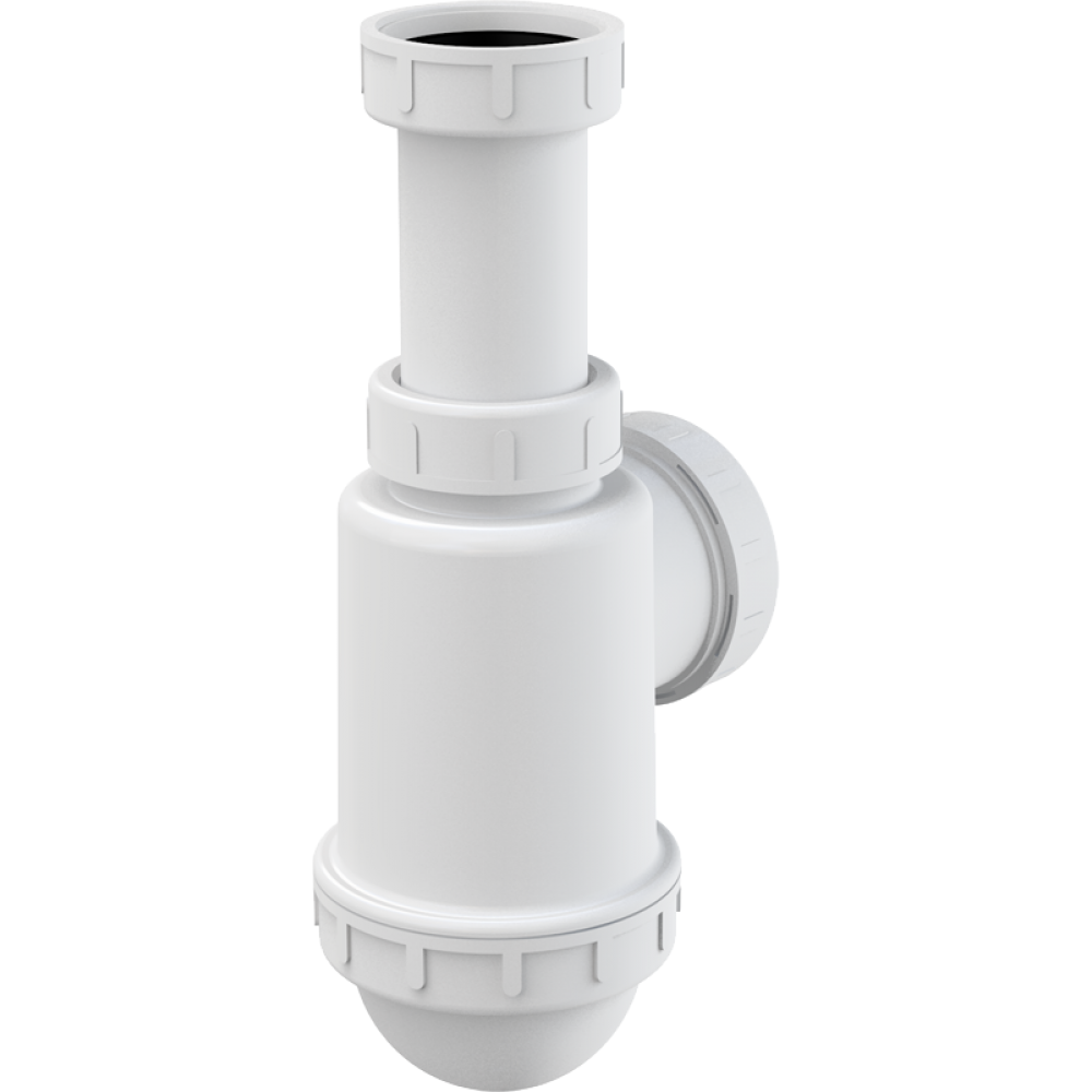 Сифон для раковины Alca Plast А443 1 1/2" впуск Белый (253484)
