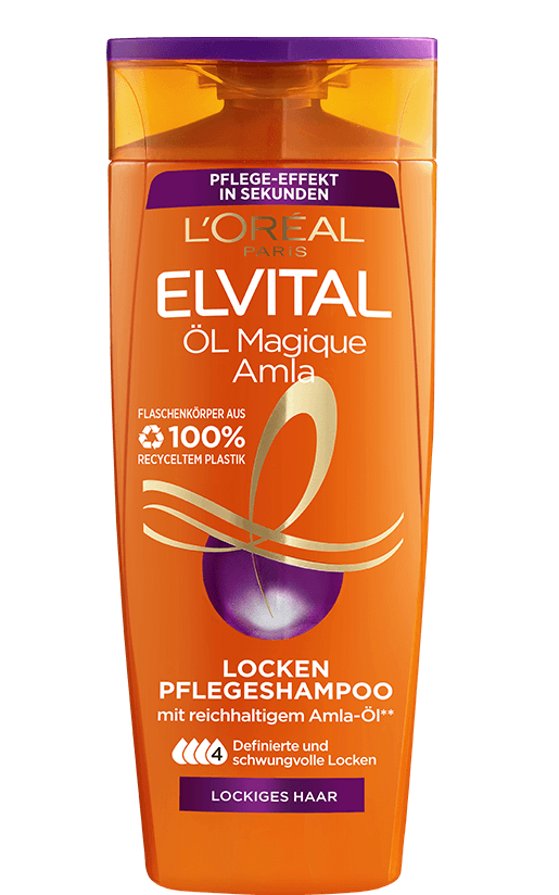 Шампунь для кудрявых волос L'Oreal Paris Elvital Locken Pflegeshampoo 300 мл - фото 1