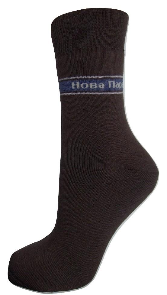 Шкарпетки Нова пара 407 махрові середні р. 39-41 Коричневий (2318040717245)