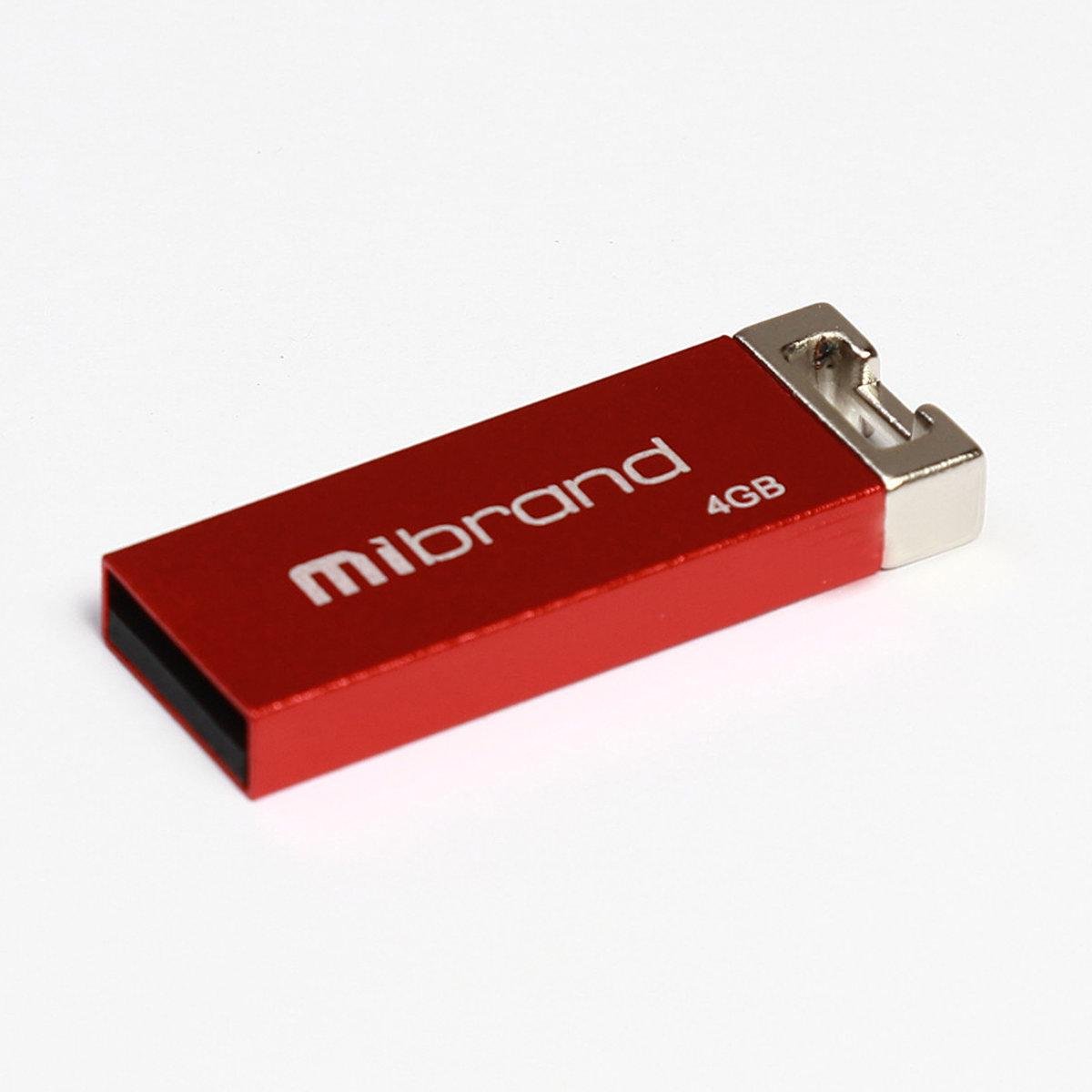 Флеш-пам'ять Mibrand CH4U6R Chameleon 4 Гб Red (10184211)