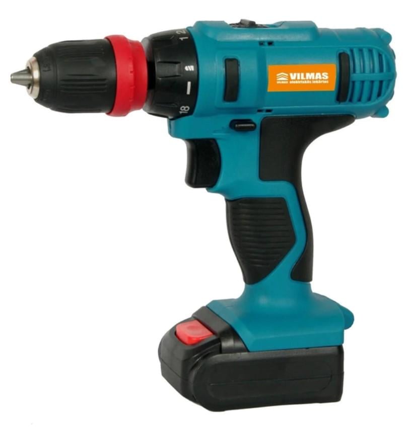Дрель-шуруповерт аккумуляторный Vilmas 1500-CDC-18/2 Li DFR