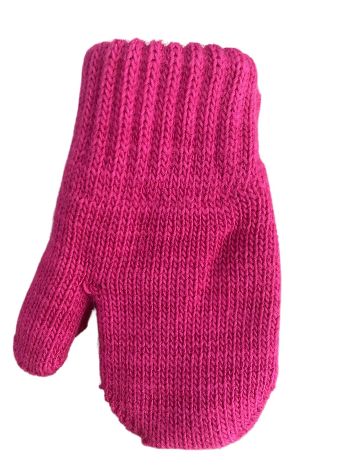 Рукавиці дитячі Margot Bis Basic MB Малиновий