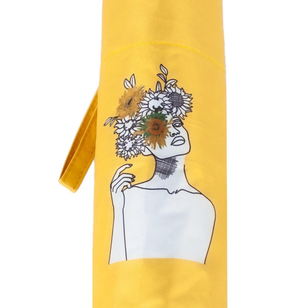 Парасолька жіноча Fulton L884 National Gallery Minilite-2 UV Sunflowers (L884-040171) - фото 6