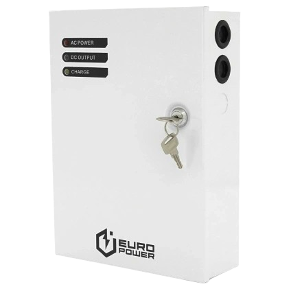 Источник бесперебойного питания EuroPower EP-UPS-1203/M 13,8V 3А поддержкой аккумулятора 12V 7 Ah Белый (32709401)