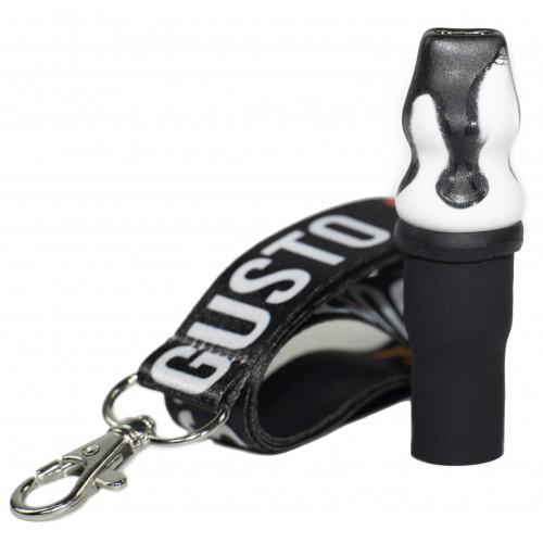 Мундштук персональный Gusto Черно-белый