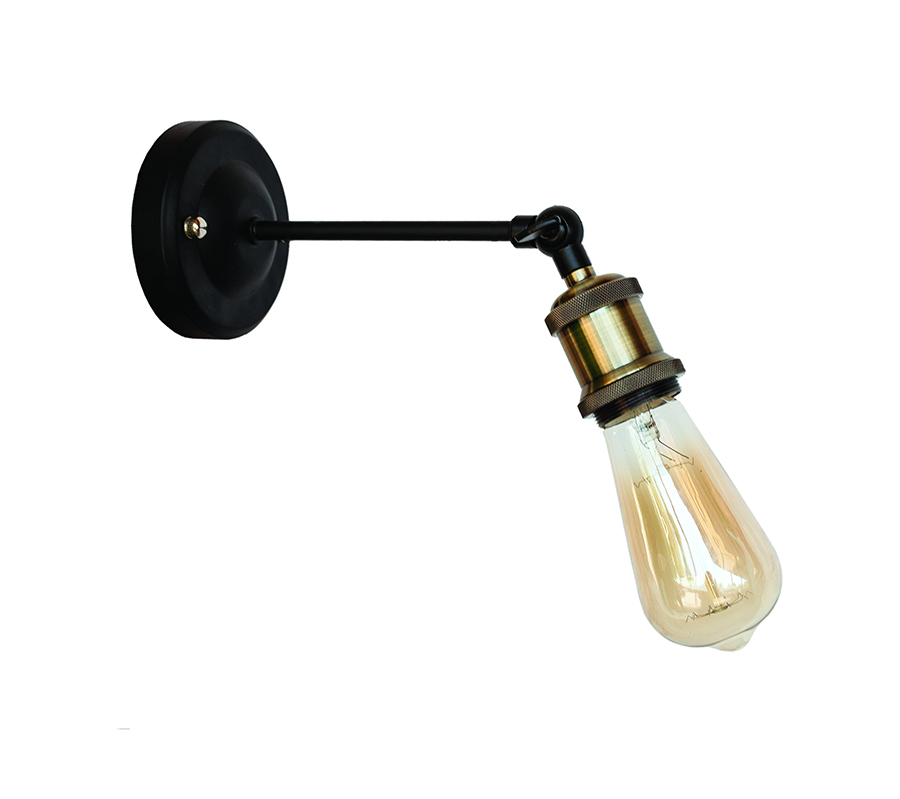 Бра Levistella Lofty подвижное с патроном AMP11 Черный/Бронзовый (1963530341)