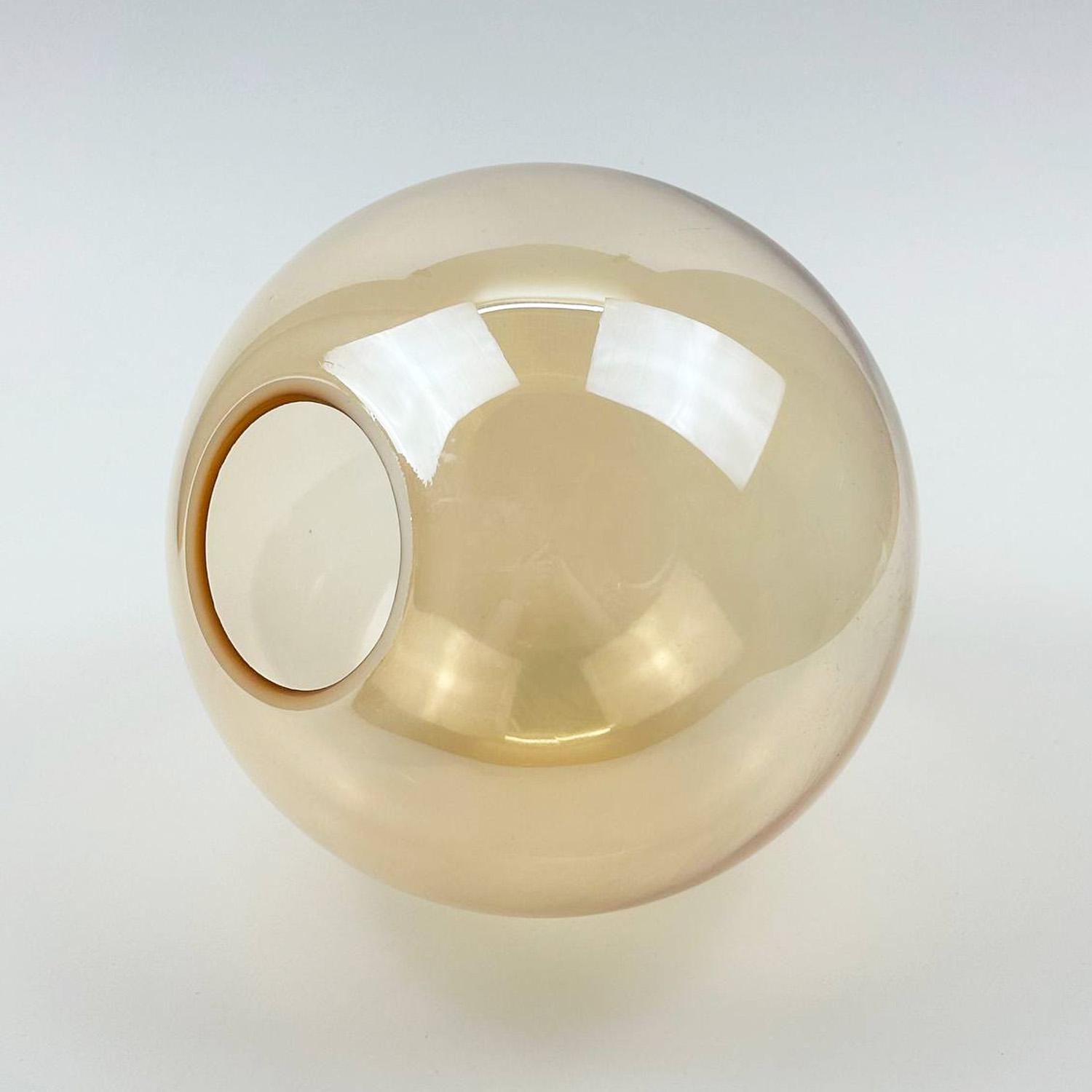 Плафон стеклянный Premium Bubble шар 200 мм Бронза - фото 5 Плафон стеклянный Premium Bubble шар 200 мм Бронза - фото 5