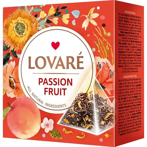 Чай Lovare Passion fruit пирамидки 15 пакетиков (lov1019)