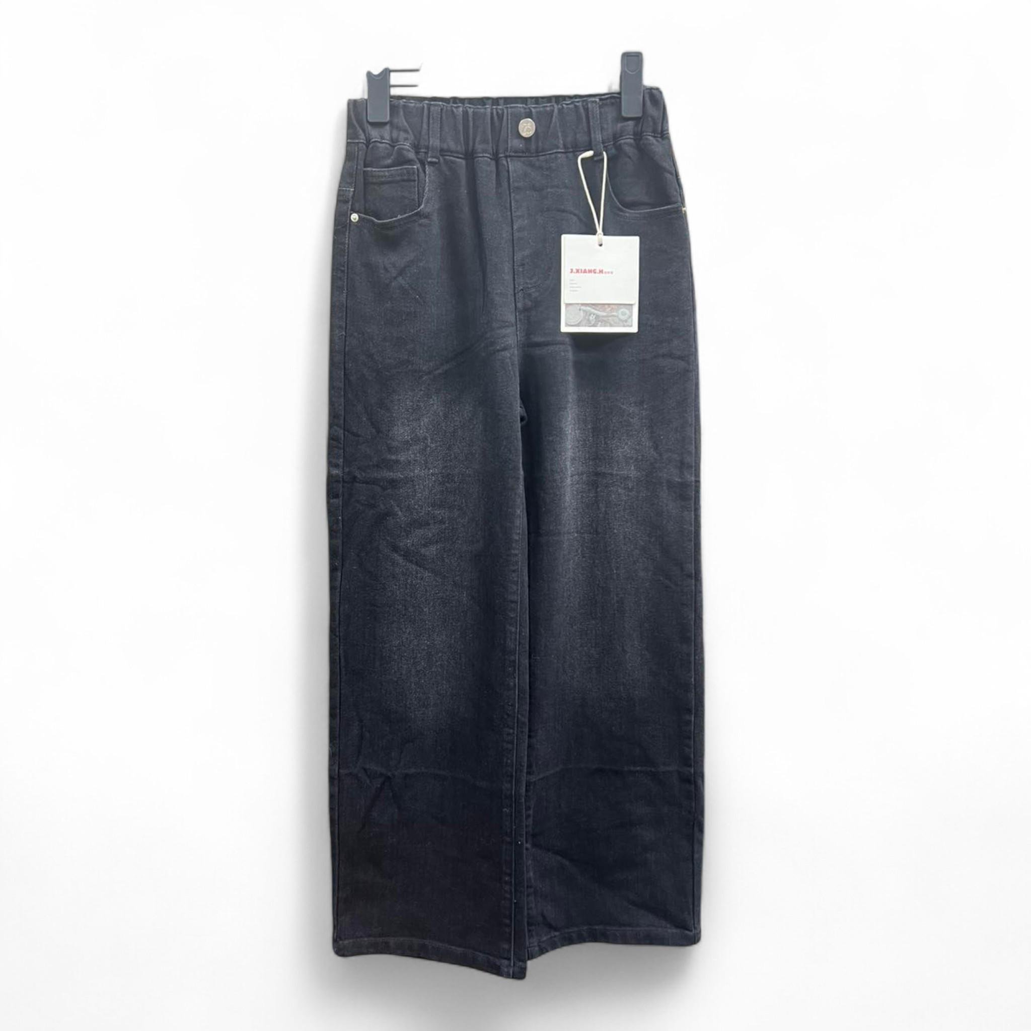 Брюки детские Kids Jeans 6612 джинсовые прямые р. 146 Black (P_6612Black/146)