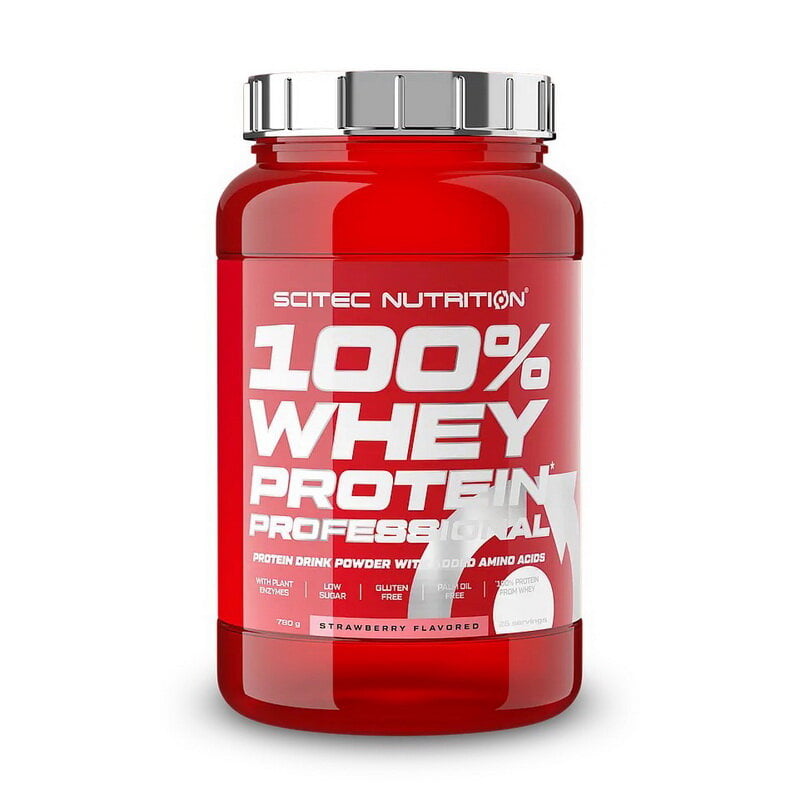 Протеин сывороточный Scitec Nutrition 100% Whey Protein Professional 780 г Фисташка белый/Шоколад